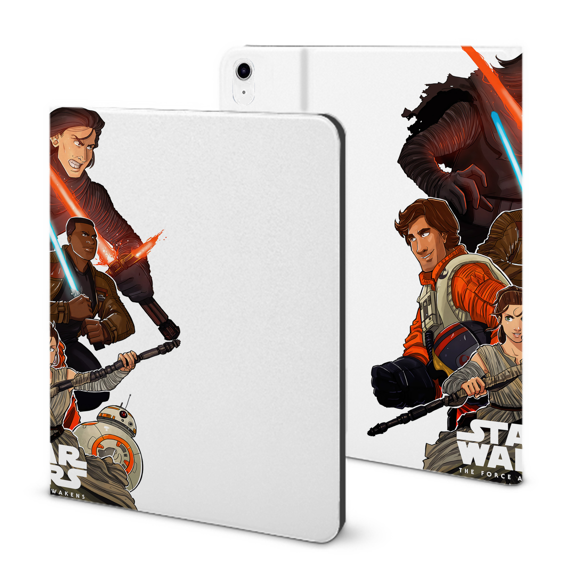 （画像用） スター・ウォーズ Star Wars IPad ケース ブック型 PUレザー TPU 耐衝撃 軽量 薄型 ペン収納なし 全面保護 IPad 各モデル対応